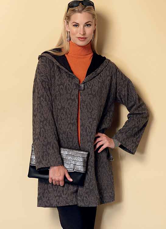 B6394 Misses' coat - Sew Irish