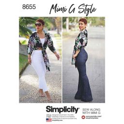 Simplicity 8655 Mimi G High Waisted Trousers and Tie Top