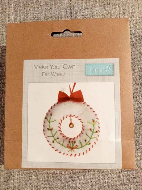 Felt Decoration Kit: Christmas: Wreath