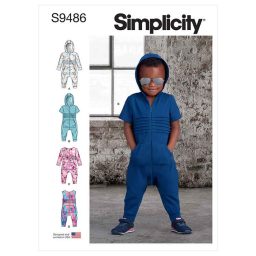 Simplicity Sewing Pattern S9486 Toddlers' Knit Jumpsuit - Sew Irish