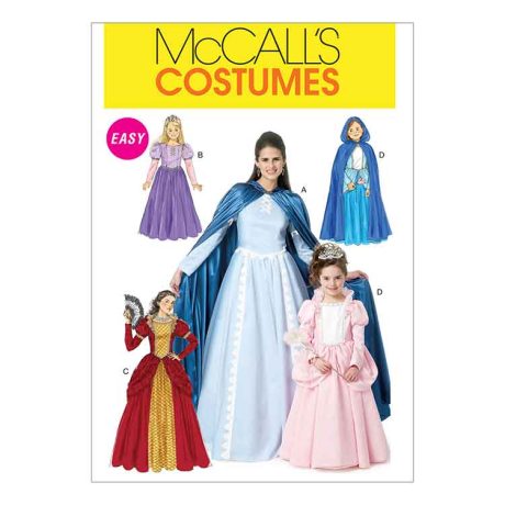 M6420 Misses'/Children's/Girls' Costumes