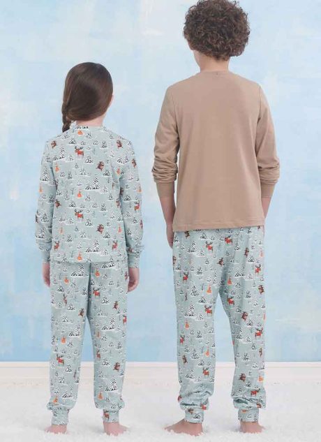 S9861 Children's, Teens' and Adults' Knit Loungewear