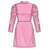 S9862 Children's and Girls' Knit Dresses