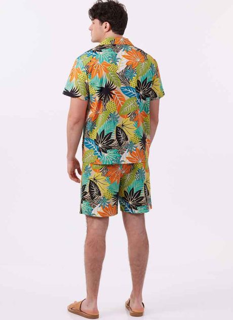 M8486 Men's Shirts and Shorts