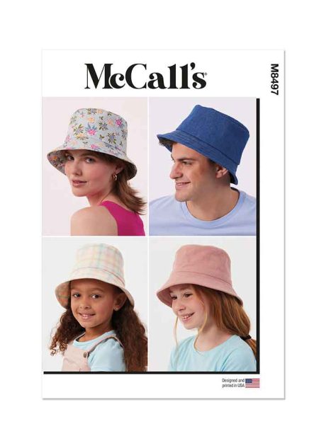 M8497 Children's, Teens' and Adults' Bucket Hat