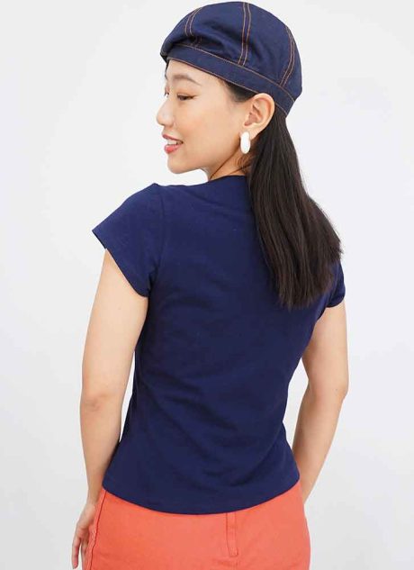 ME2078 Misses' Knit Tops  by Gwen Heng