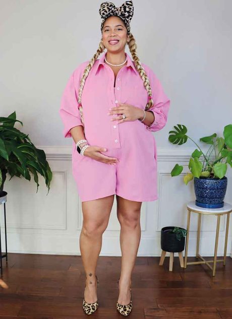 ME2081 Misses' Maternity Romper and Jumpsuit by The Corny Rainbow