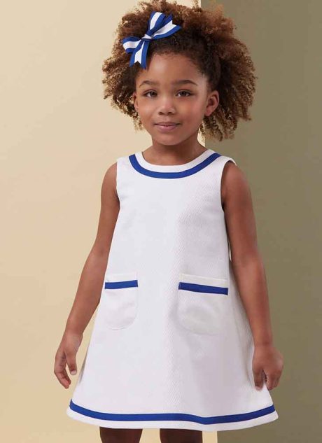 B7003 Toddlers' Dresses and Panties