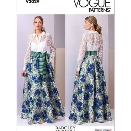 V2029 Misses' Dress by Badgley Mischka