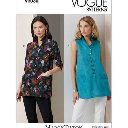 V2030 Misses' Tunics by Marcy Tilton