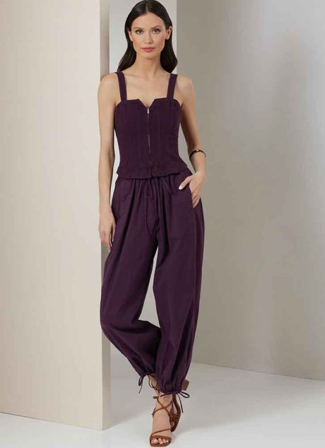 V2035 Misses' Jumpsuit by Rachel Comey