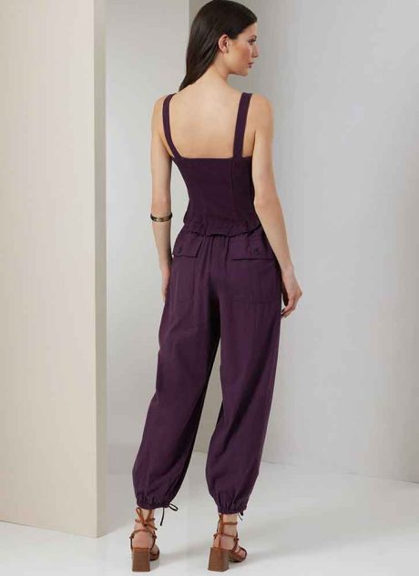 V2035 Misses' Jumpsuit by Rachel Comey