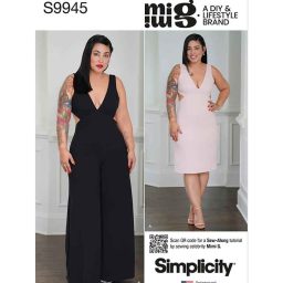S9945 Misses' Dress and Jumpsuit by Mimi G Style