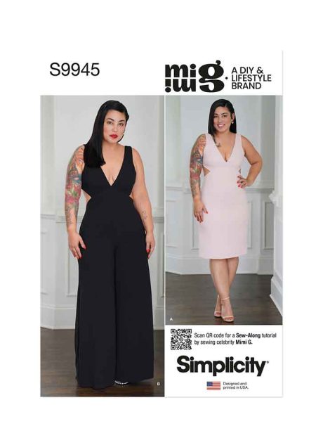 S9945 Misses' Dress and Jumpsuit by Mimi G Style