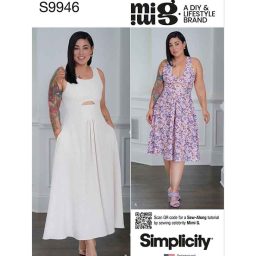 S9946 Misses' Dresses by Mimi G Style