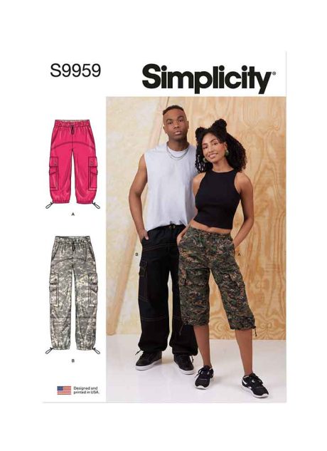 S9959 Unisex Cargo Pants