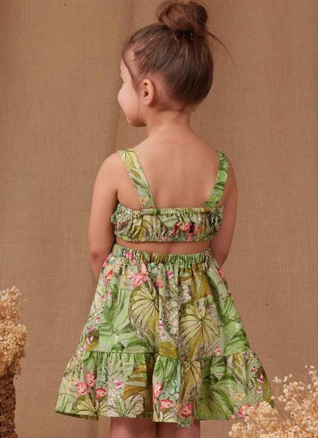 S9962 Children's Dress, Top and Shorts