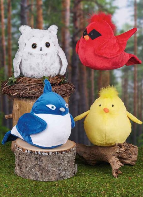 S9972 Plush Birds