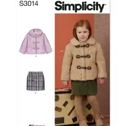 S3014 Children's Jacket and Skirts