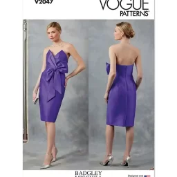 V2047 Misses Evening Dress by Badgley Mischka Sew Irish