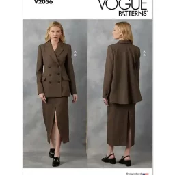 V2056 Misses' Jacket and Skirt