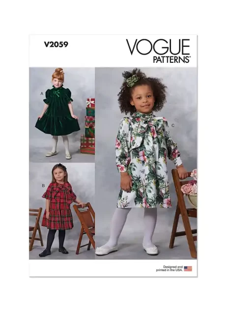 V2059 Children's Dresses