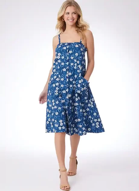 M8499 Misses' Dress and Top by Laura Ashley