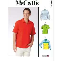 M8518 Men's Polo Shirts