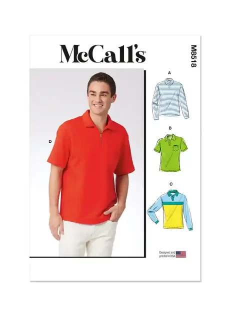 M8518 Men's Polo Shirts