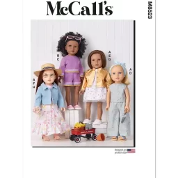 M8523 18" Doll Clothes