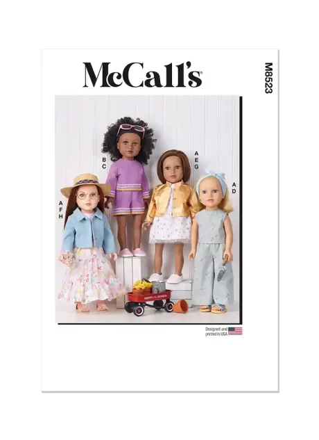 M8523 18" Doll Clothes