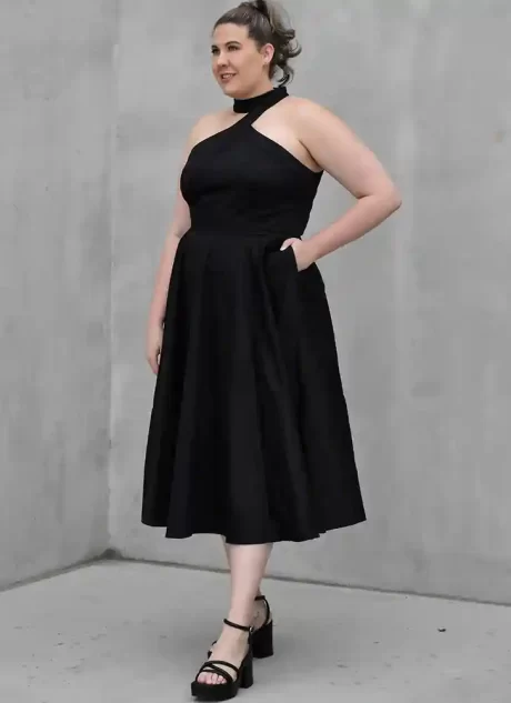 ME2085 Misses' Dress in Two Lengths by Alisha Grace