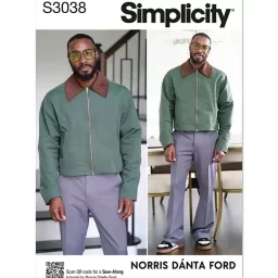 S3038 Men's Jacket by Norris Danta Ford