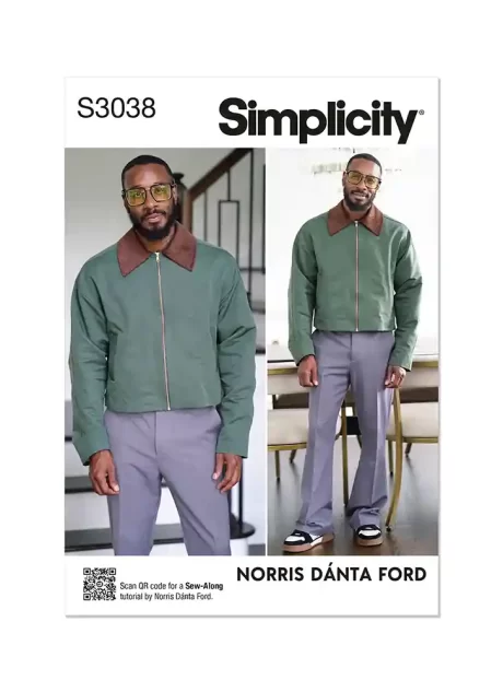 S3038 Men's Jacket by Norris Danta Ford