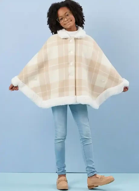 S3043 Children's and Girls' Ponchos