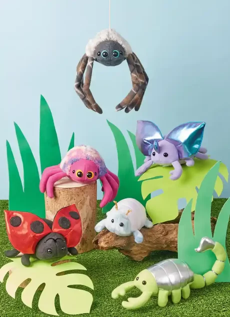 S3054 Plush Bugs