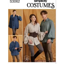 S3062 Unisex Costume Shirts by Scissor IMP Workshop