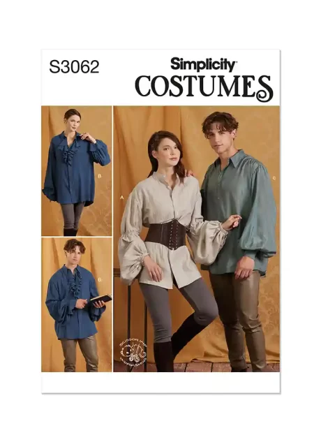 S3062 Unisex Costume Shirts by Scissor IMP Workshop