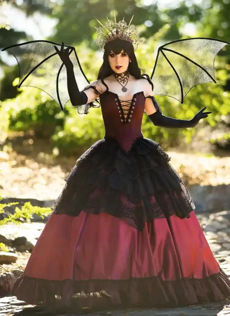 S3063 Misses' Corset and Skirt Costume by Raine Emery