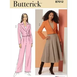 B7012 Misses' Jacket, Skirt, and Pants