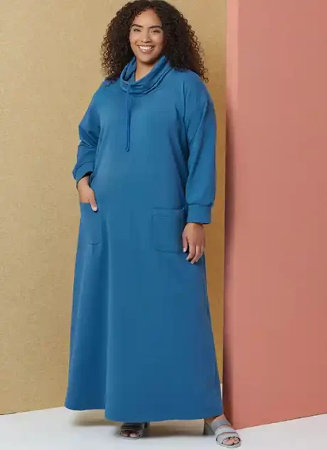 B7014 Misses' and Women's Lounge Dress, Top and Pants