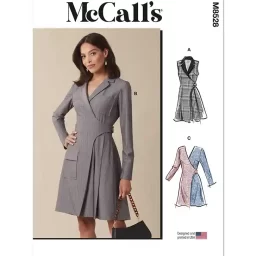 M8528 Misses' Blazer Dresses