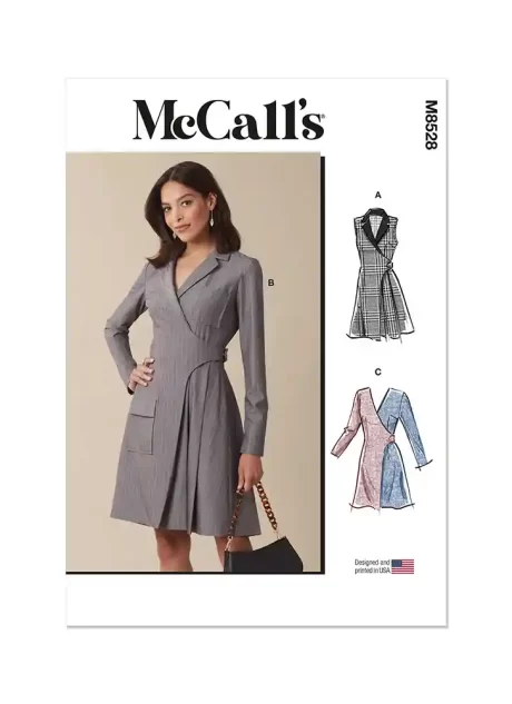 M8528 Misses' Blazer Dresses