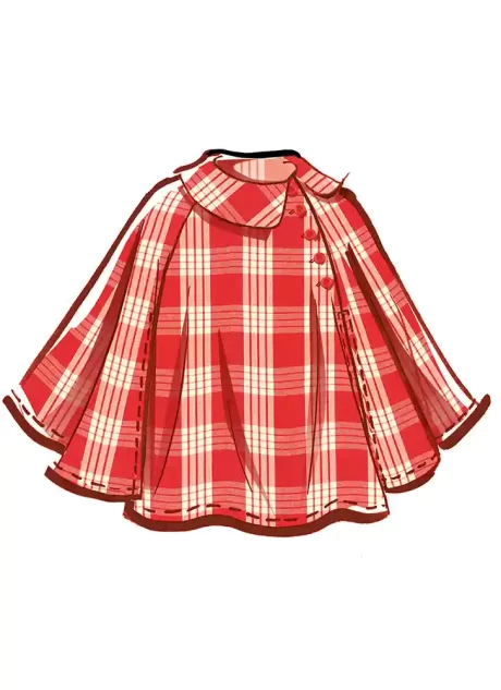 M8538 Children's and Girls' Capes