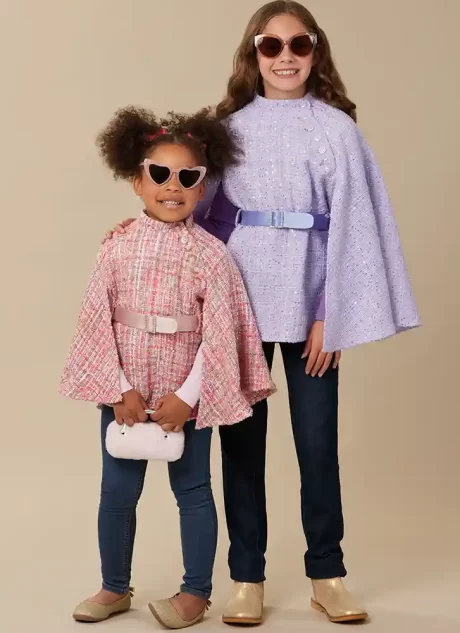 M8538 Children's and Girls' Capes