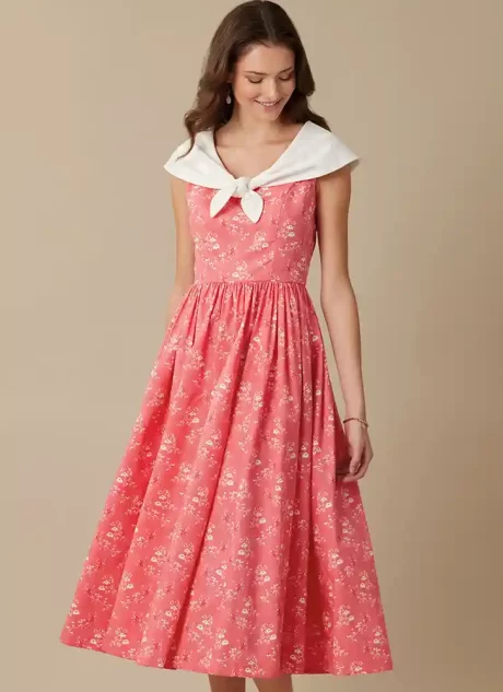 M8539 Misses' Dress by Laura Ashley