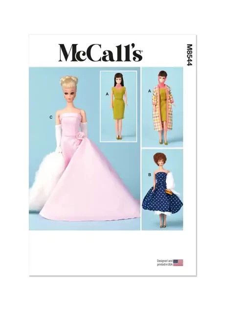 M8544 11 1/2" Fashion Doll Clothes