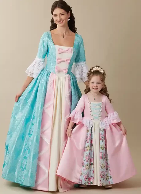 M8549 Children's and Misses' Princess Costume