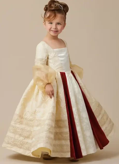 M8549 Children's and Misses' Princess Costume