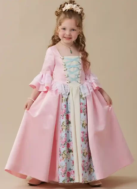 M8549 Children's and Misses' Princess Costume